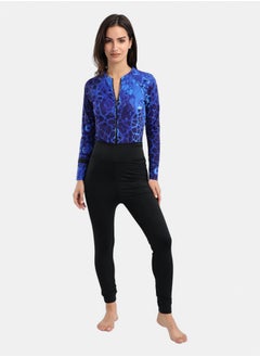 Carina Ocean Blue Rash Guard Swimsuit  - Image 4