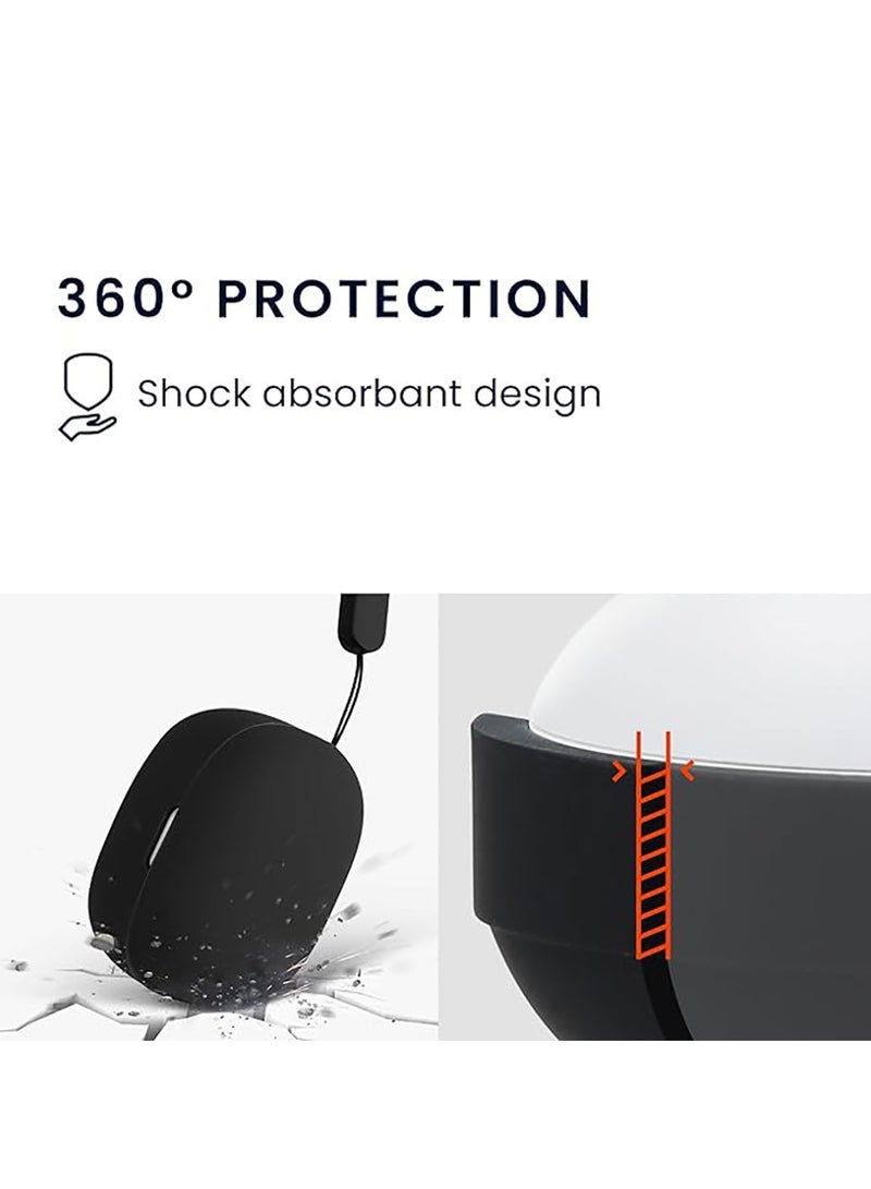 Case for Soundcore P20i/Anker R50i Case Cover, Protective Skin Compitable with Anker P20i/Anker R50i Wireless Earbuds (Black) - Image 5