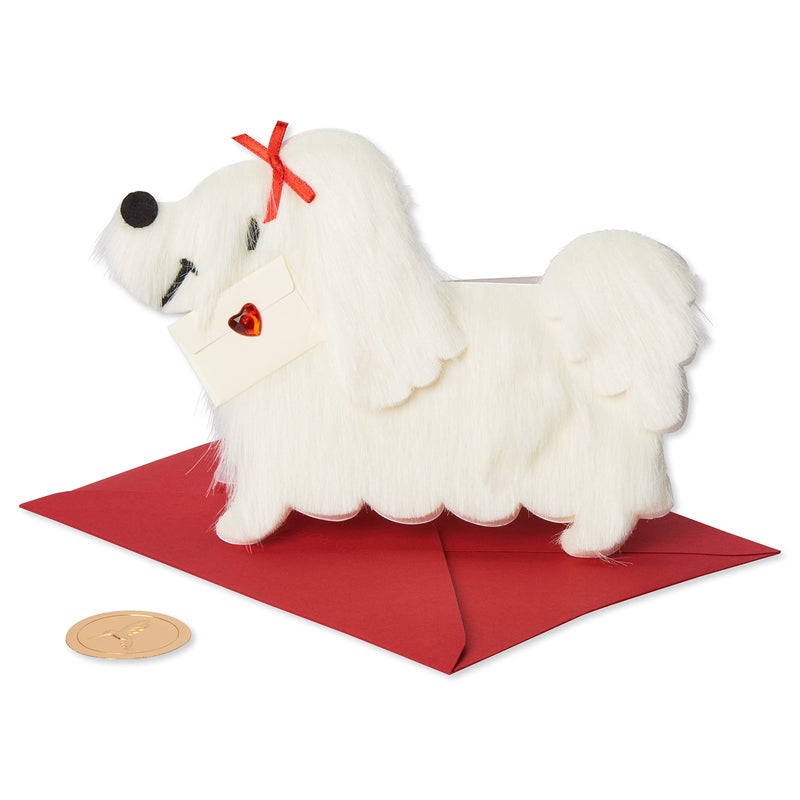 Papyrus Dog Valentines Day Card (Special Delivery) - Image 3