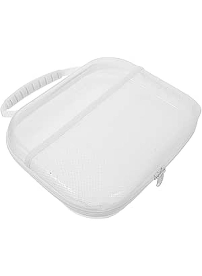 Hard Shell Travel Toiletry Bag Medium 25x20x5cm Portable Plastic Cosmetic Storage Case - Image 1