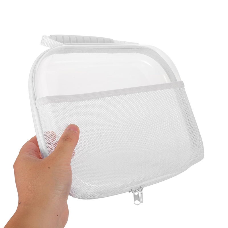 Hard Shell Travel Toiletry Bag Medium 25x20x5cm Portable Plastic Cosmetic Storage Case - Image 5