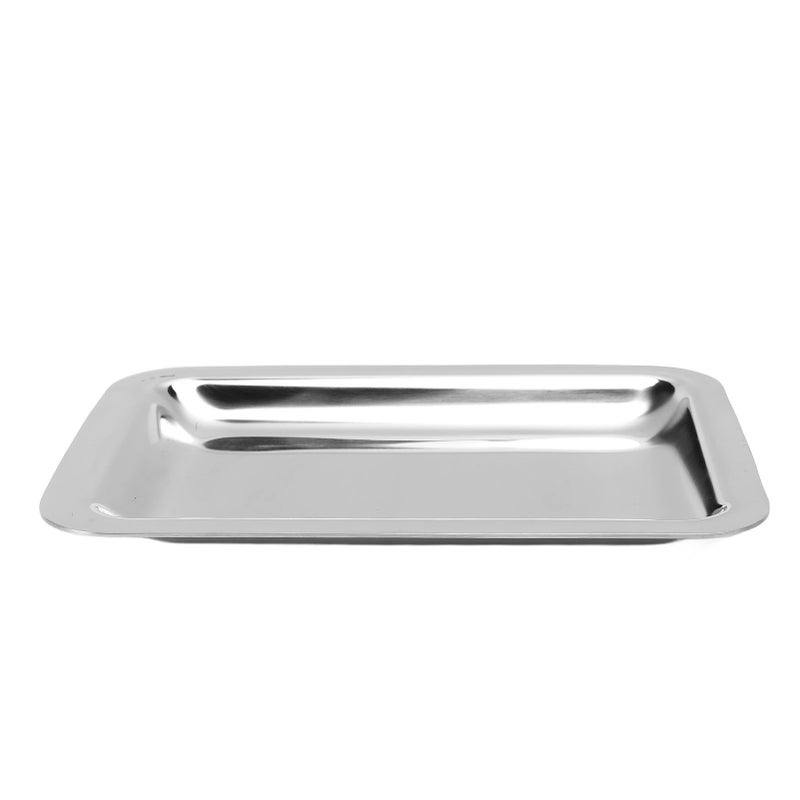 Stainless Steel Serving Tray Rectangular Sushi Dessert Plate Multi Functional Oven Tray - Image 3