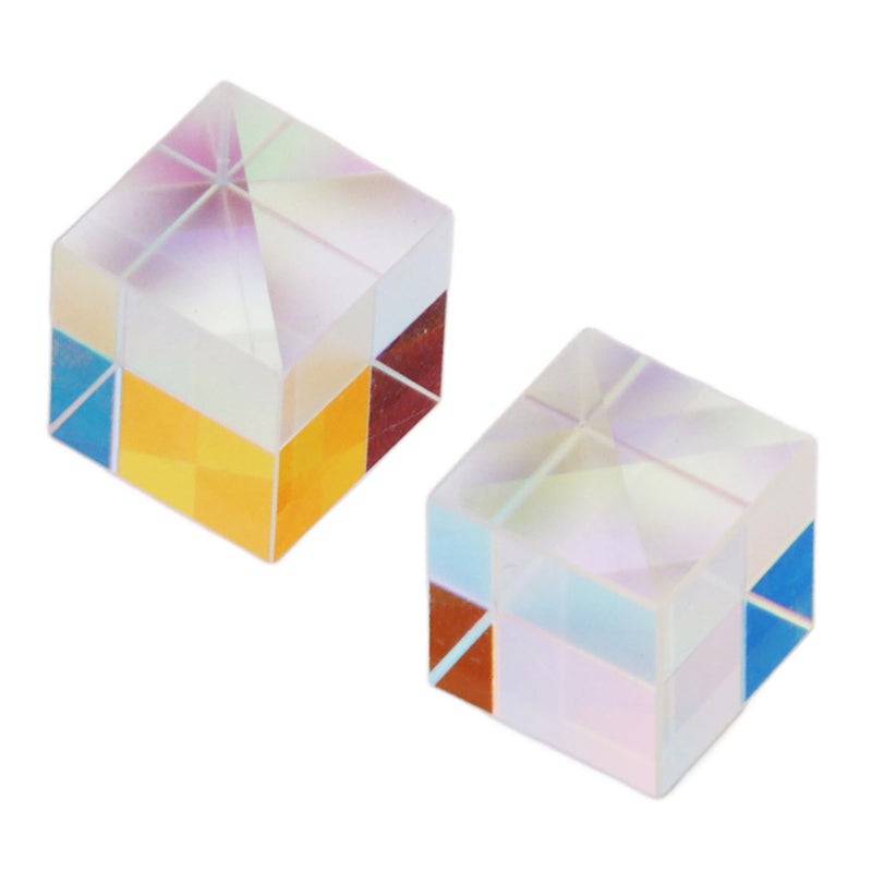 2Pcs Optical Glass Prism Mini Fantastic Refraction Smoothing Educational RGB Dispersion Prism for Teaching Photography - Image 4