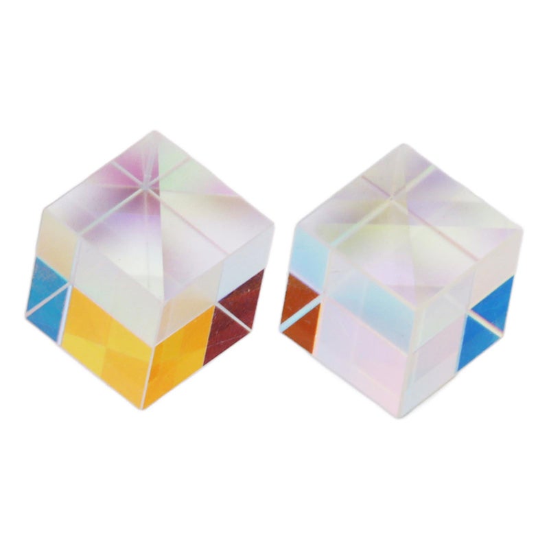 2Pcs Optical Glass Prism Mini Fantastic Refraction Smoothing Educational RGB Dispersion Prism for Teaching Photography - Image 5