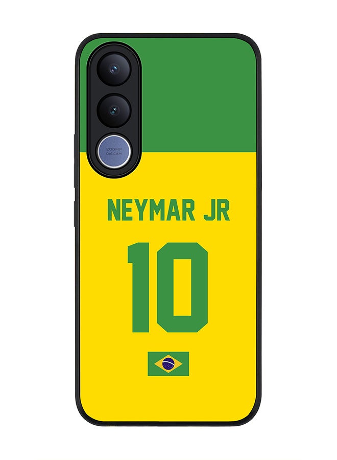 Stylizedd For vivo V70 FE Case,Slim fit Camera Protection, Shockproof Thin Phone cover  - Football - Brazil,  Neymar Jr - Image 1