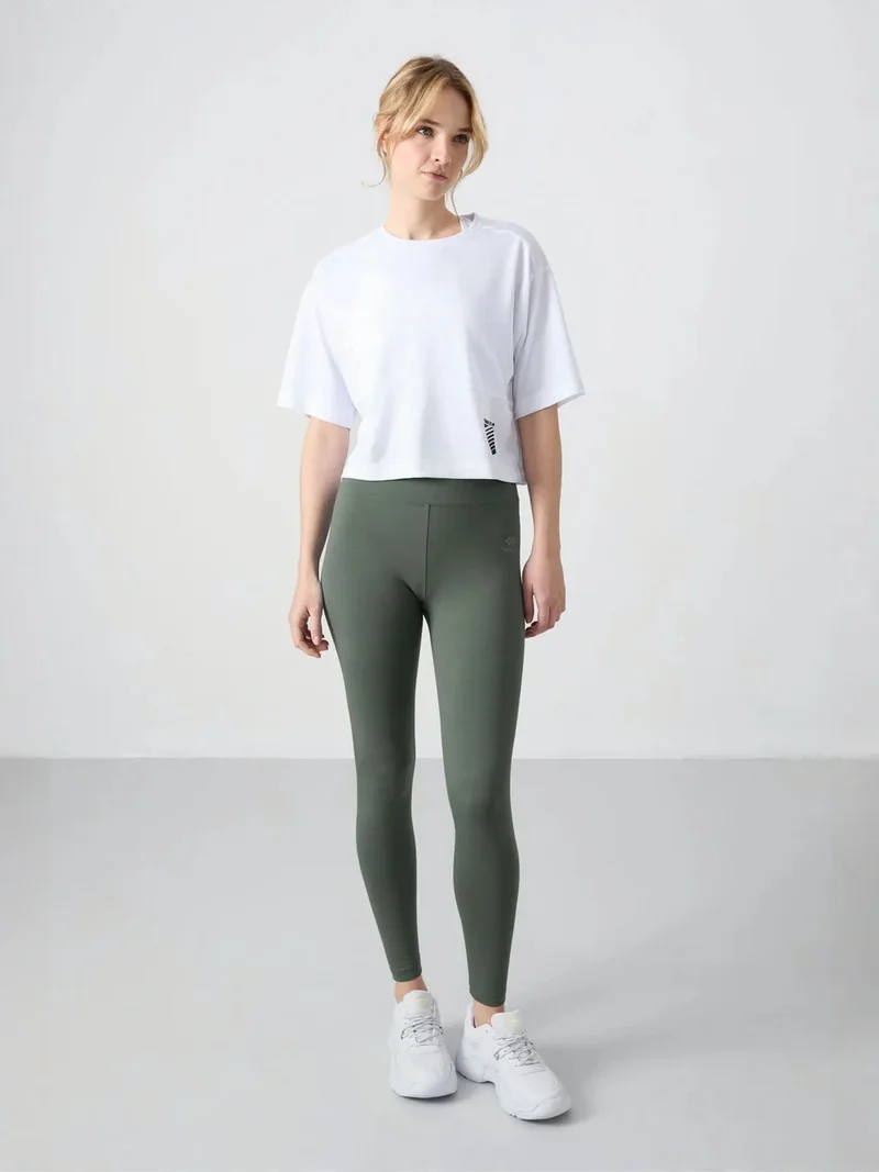 تومي لايف TOMMY High-Waist Cotton Elastane Leggings