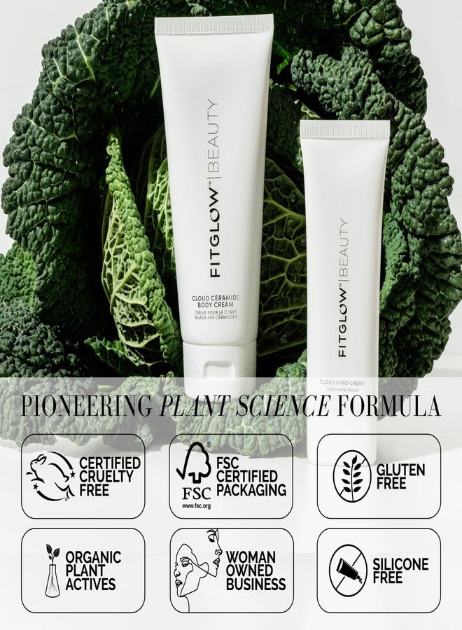 FITGLOW Beauty Cloud Ceramide Body Cream | Ultra-Hydrating Skin Restorer with Ceramides + Hyaluronic Acid | Replenishes Moisture, Plumps & Firms | Lightweight, Fast Absorbing | 200ml / 6.8oz - Image 5
