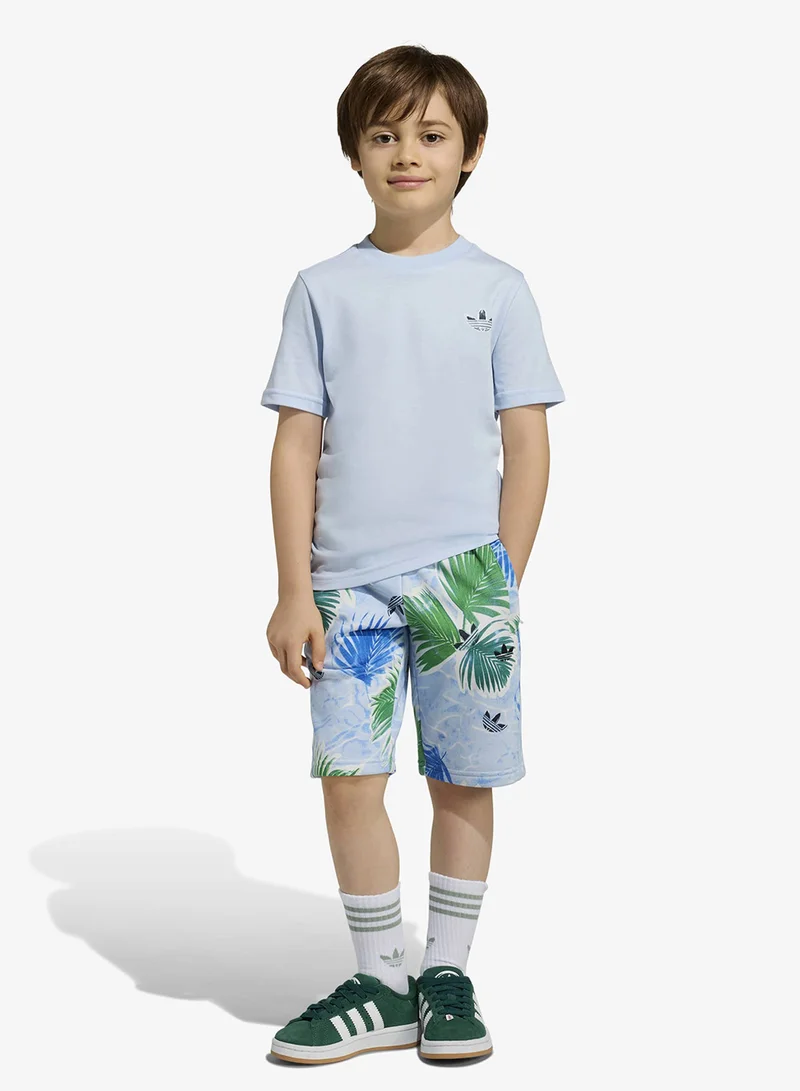 adidas Originals Kids All-Over Printed T-Shirt Set