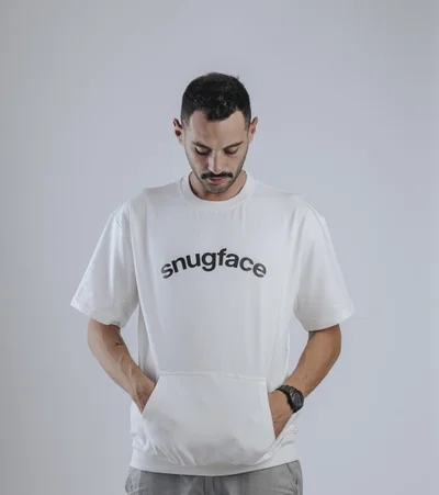 سناج فيس تيشيرت رجالي كبير الحجم Snugface The Hooshee