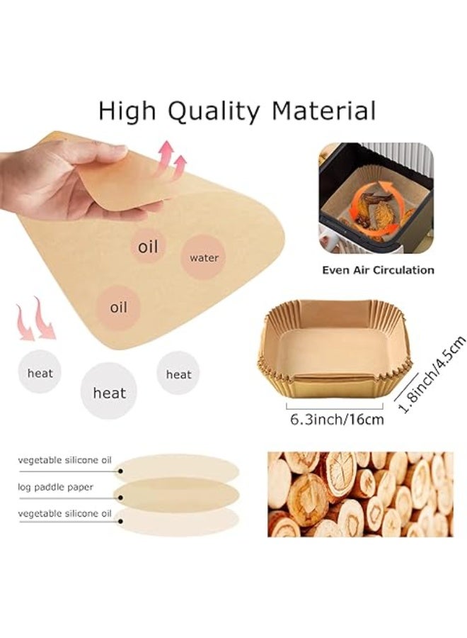 100 قطعة من بطانات المقلاة الهوائية 20 سم - Image 3