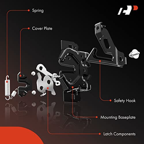 A-Premium Front Left Driver Door Latch Lock Actuator Compatible with Toyota Tacoma 2005-2015, Yaris 2007-2015, Prius 2006-2012, FJ Cruiser 2007-2014, Avalon 2005-2012, Prius Plug-In 2012, 6904004030 - Image 2