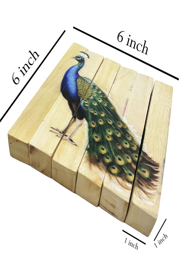 Firstblow Wooden Puzzles for Toddlers 1-3: Animal Toddler Puzzles for 2-4 Years Old, Montessori Toys Learning Educational (Animal + Bird Combo) - Image 4
