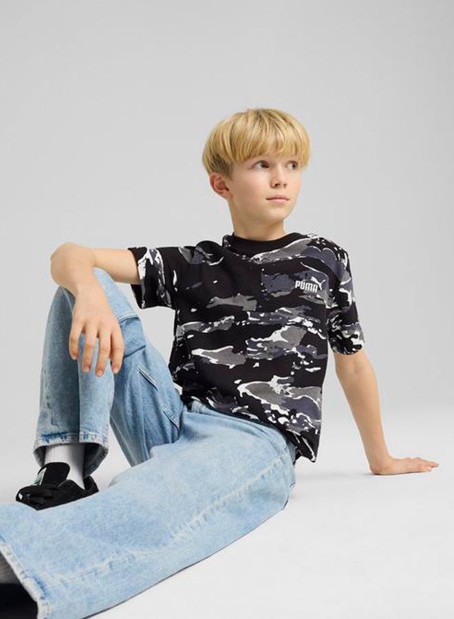 PUMA Youth Essential Camo Aop T-Shirt  - Image 3