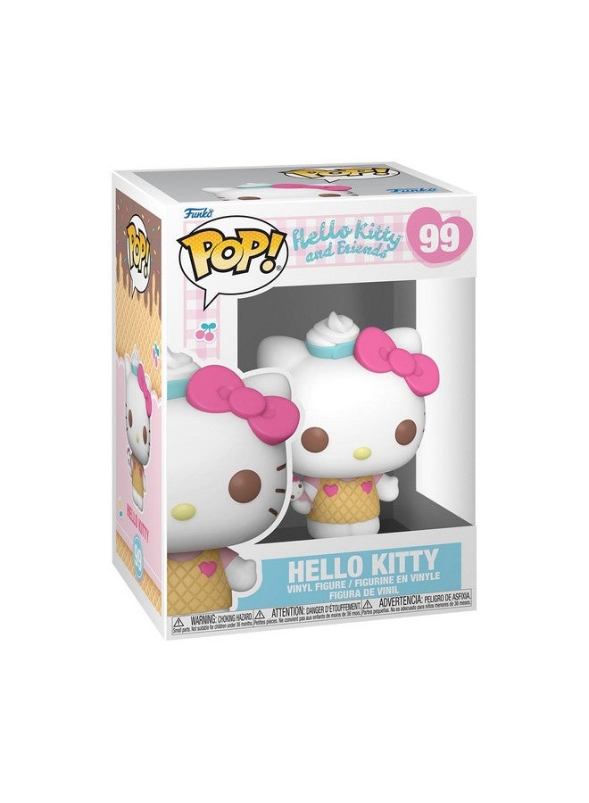 Funko POP Sanrio: Hello Kitty - Hello Kitty - (Icecream) - Collectable Vinyl Figure - Gift Idea - Official Merchandise - for Kids & Adults - Cartoons Fans - Model Figure for Collectors and Display - Image 1