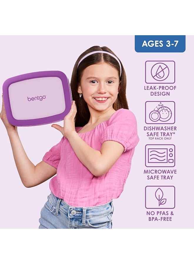بنتجو صندوق غداء أطفال بينتجو بنمط البنتو بخمس خانات مانع للتسرب ومقاوم للسقوط وخالٍ من بي بي اي وآمن للغسيل في غسالة الأطباق ومناسب للأطفال من عمر 3 إلى 7 سنوات - Image 3