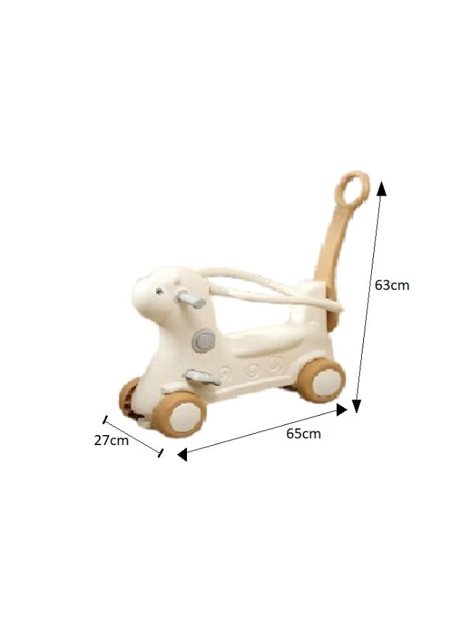 فول جوي حصان هزاز حصان ركوب  للاطفال(بدون قاعدة، بدون مقعد) مقاس: 65*27*63 سم - Image 5