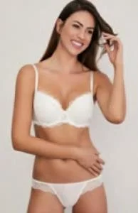 Eros ERSK810 Women's Lında Bade Empty Cup Bra Set