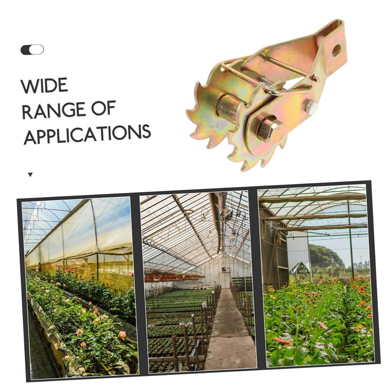 شدادات أسلاك الفولاذ رافعة الكابلات مشددة 4 قطع مجموعة لتثبيت حبال الأسلاك الزراعية والإدارة الفعالة - Image 5