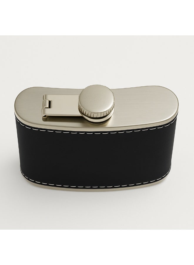2 Pocket Hip Flask Stainless Steel Hip Flask Set, 8 oz / 227 ML Portable Hip Flask for Camping, Picnic  - Image 4