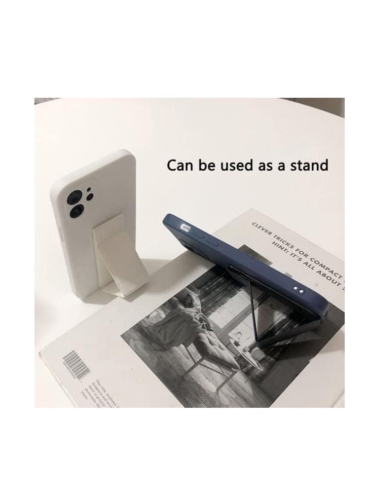 Generic - Magnetic Mobile Phone Holder Lazy Multi-functional Vertical And Horizontal Stand Foldable Back Stick Mobile Phone Stand (black) - Image 1