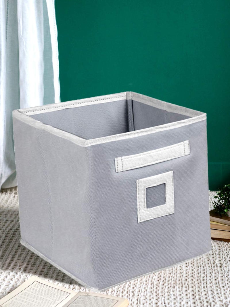 Kuber Industries Kuber Industries Non Woven Large Foldable Storage Organiser CubesBoxes Grey CTKTC35804  - Image 1
