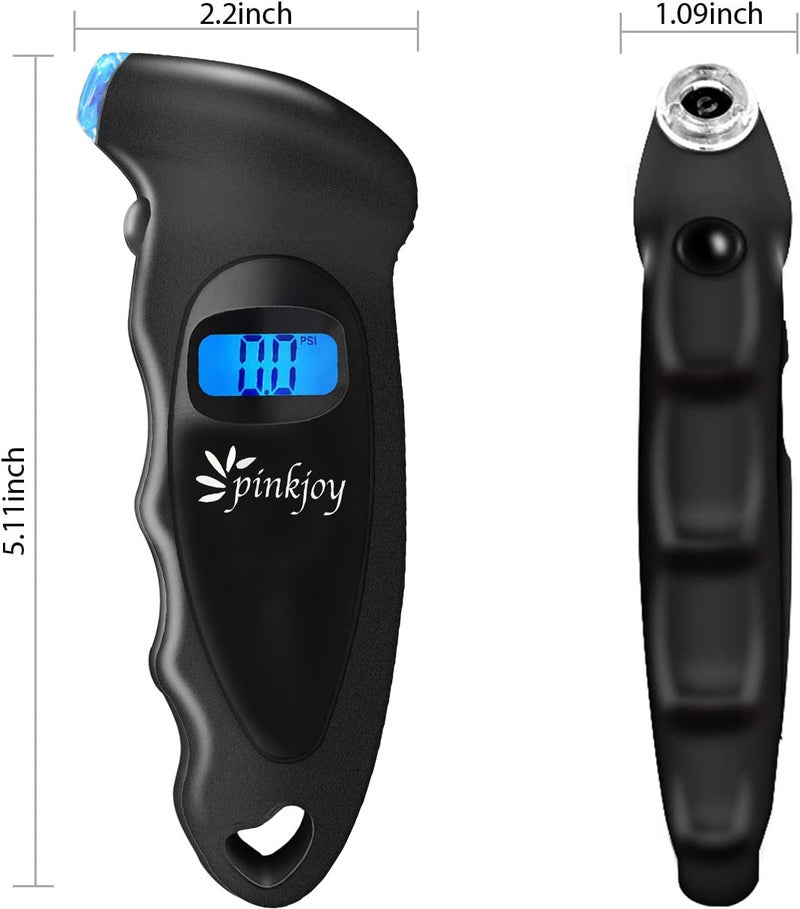 PINKJOY Digital Tire Pressure Gauge with LCD Display - Image 4