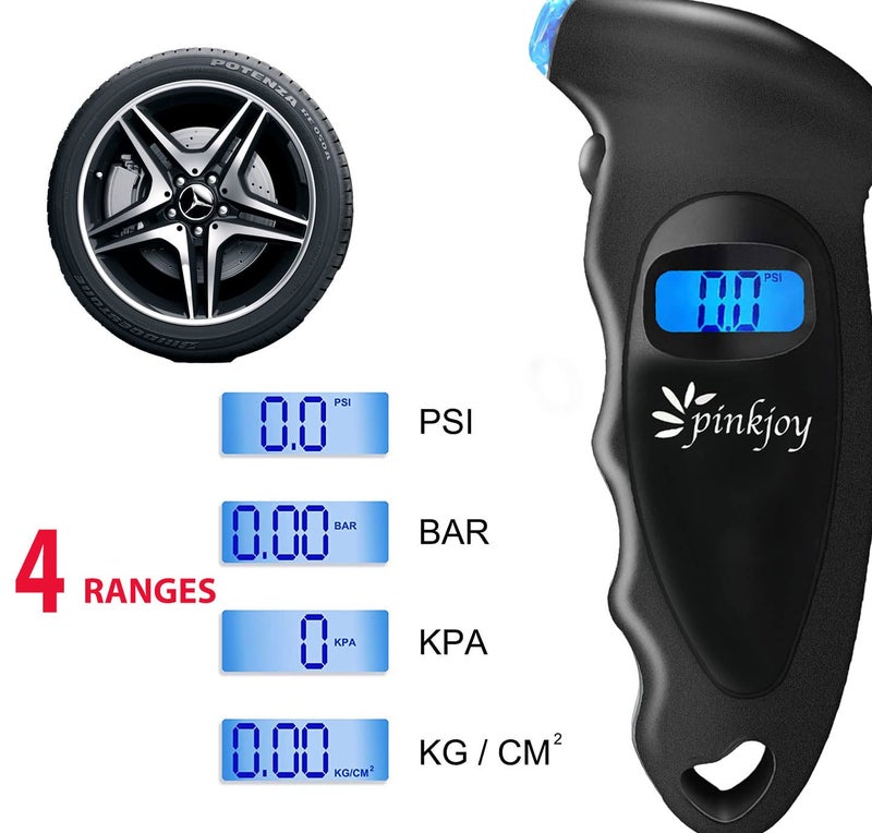 PINKJOY Digital Tire Pressure Gauge with LCD Display - Image 5
