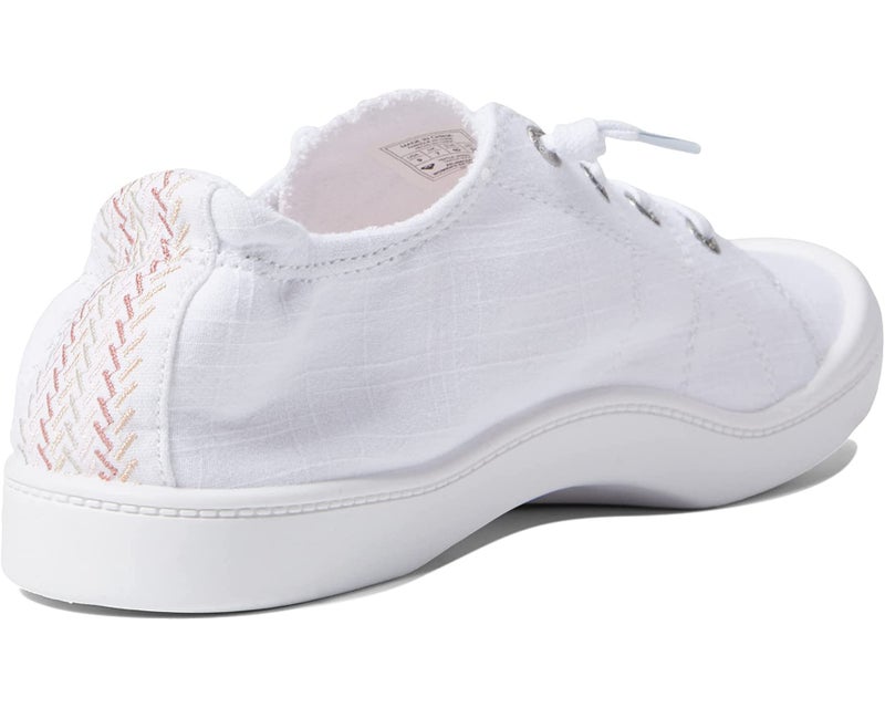 Roxy Women's Bayshore Plus Lace Ups, Beige Combo, 9 - Image 5