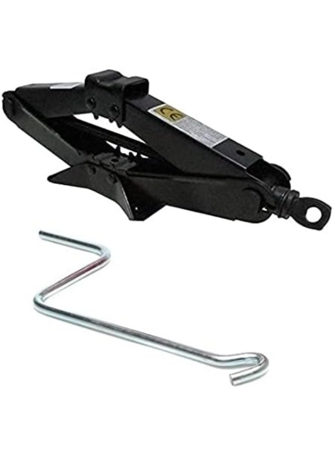 Car Jack - Manual Utility Jack for Easy Tire Lifting and Maintenance