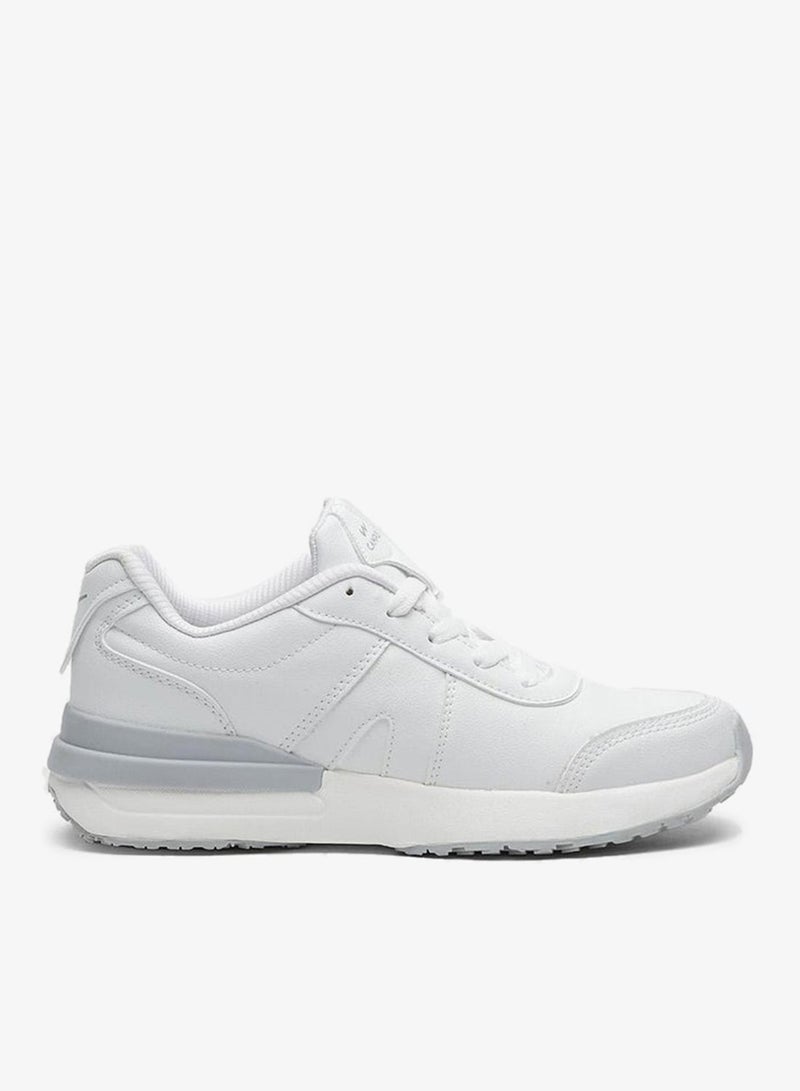 CAMPUS Women’s White Sleek Casual Sneakers – Clean, Versatile Design Shoes for Daily Wear - Image 1
