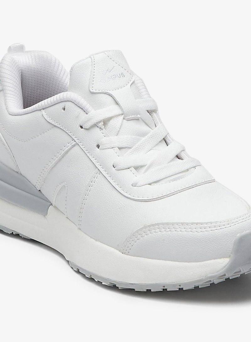 CAMPUS Women’s White Sleek Casual Sneakers – Clean, Versatile Design Shoes for Daily Wear - Image 5