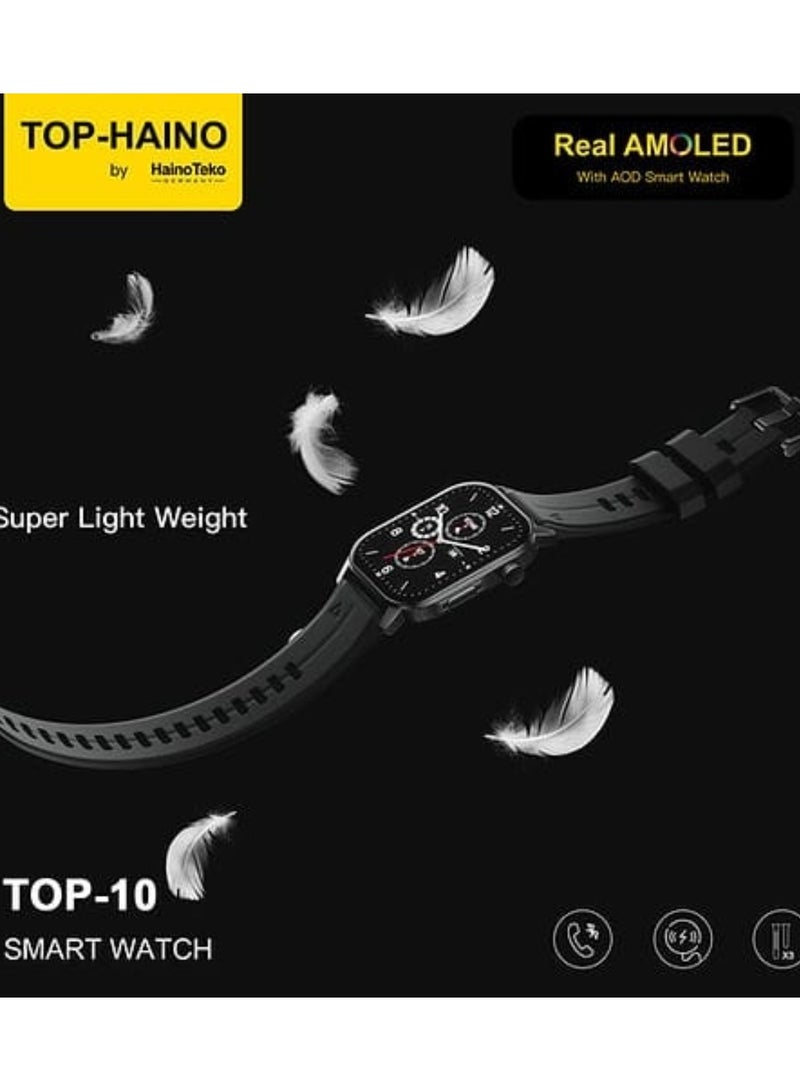 Haino Teko TOP-HAINO by Haino Teko - TOP-10 Carbon Neutral Smart Watch - Image 1