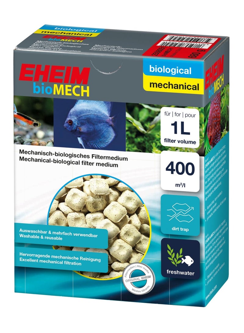 EHEIM Biomech 686g ≈ 1l filter media - Image 1