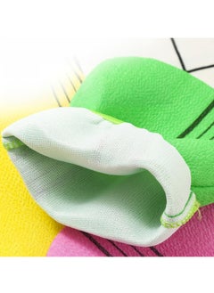 Oasisgalore 5 Pieces Exfoliating Gloves Reusable Body Scrub Bath Towel for Body Deep Cleaning  - Image 4