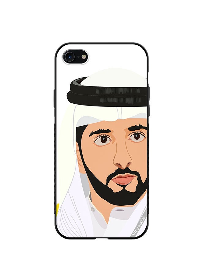 VR CREATIVE Protective Case Cover For Apple iPhone SE (2022) Sheikh Hamdan Bin Mohammed Bin Rashid Al Maktoum Design Multicolour - Image 1