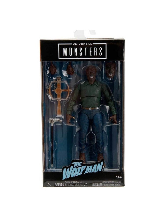 Jada Toys - Universal Monsters 6 The Wolfman Action Figure Toys For Kids And Adults - Image 1