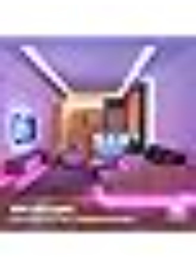 Lepro LED Strip Lights 15M (2x7.5M), RGB Colour Changing LED Strip with 44-Key Remote and 12V Power Plug, Stick-on LED Lights for Bedroom Home Decoration (450 Bright 5050 LED) - Image 3