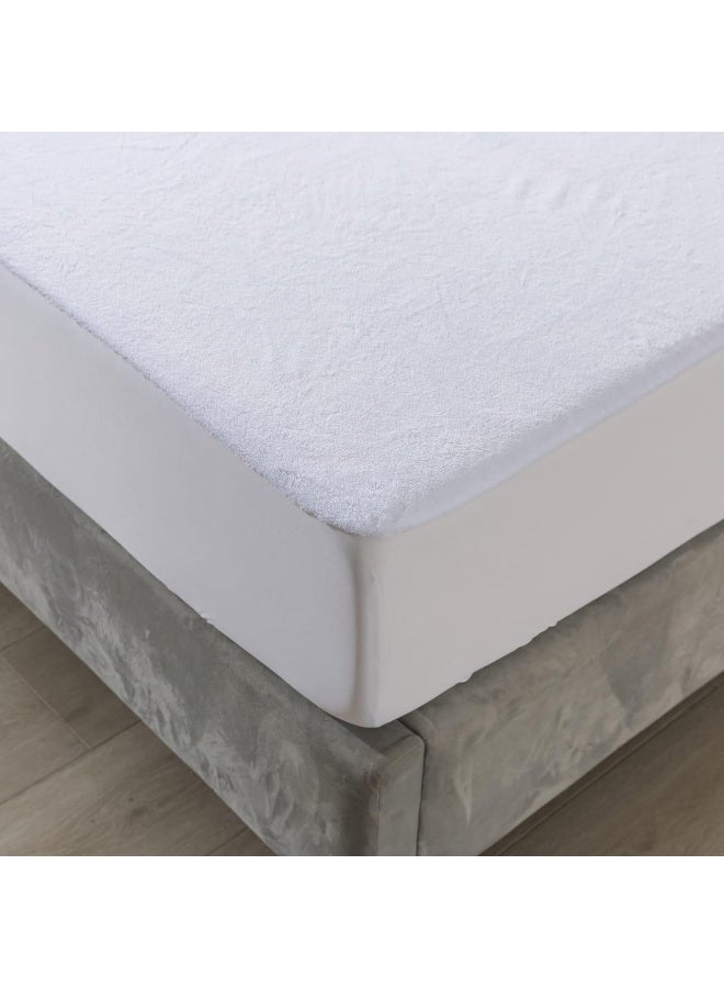 Dibaj Waterproof Mattress Set – Soft, Breathable, Hypoallergenic Cover with Deep Pocket Fit 160x200 + 35 cm - Image 2