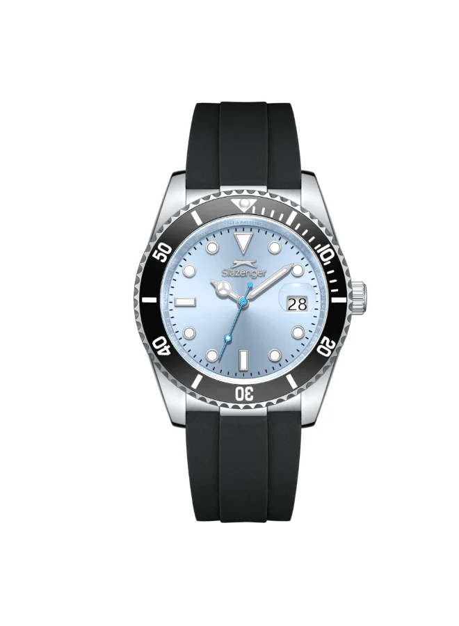 Slazenger Men's Date Blue Dial Watch - SL.9.2571.2.301