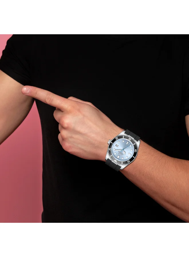 Slazenger  Slazenger Men's Date Blue Dial Watch - SL.9.2571.2.301  | Best Price UAE