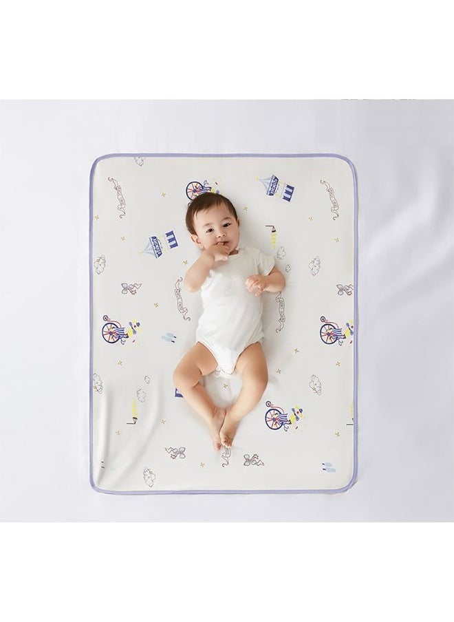 Happy Circus Printed Baby Changing Pads - Waterproof Cotton Diaper Pads - Portable Crib Mattress Playmats - Super Breathable Stretch 80x100cm - pzsku/Z70A5CCA1884C085EDD43Z/45/_/1715860576/0e781f3e-f5c3-4f62-8374-45864eeb154d