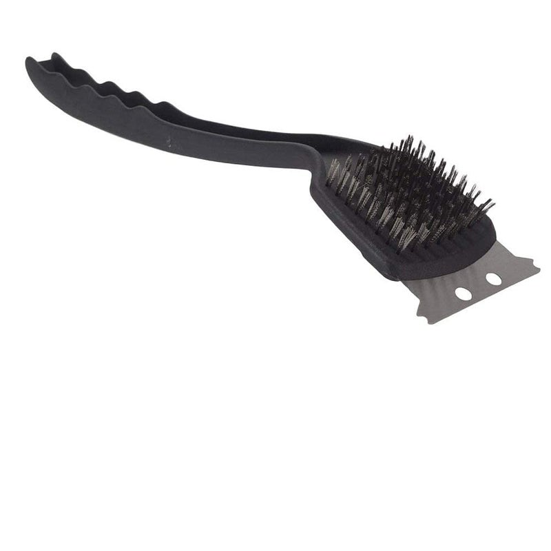 Matiko Barbecue Grill Brush and Scraper BBQ Grill Cleaning Brush Stainless Steel Bristle Barbeque Brush Oven Scraper Brush Cleaner Black Barbecue Cleaning Brush - Image 2