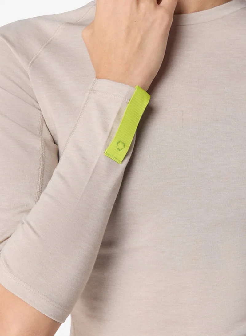 Squatwolf Silver Lining Marl Tdry™ Performance Long Sleeve Tee for Women | Best Price UAE