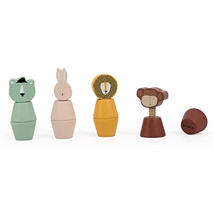 WOODEN TWIST ANIMALS - Image 1