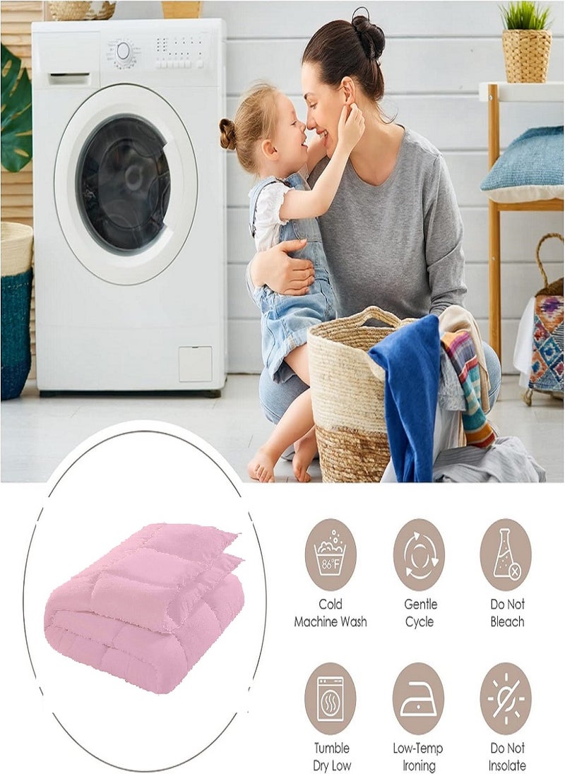 Blueberry Premium Down Alternative -Duvet Insert Single Size Cotton 160 x 220cm - Image 4