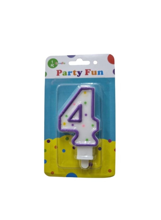 بارتي فن شمعة شكل رقم 4