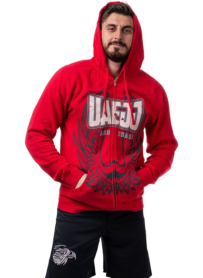 UAEJJ UAE Jiu-Jitsu Falcon Wing Hoodie - Image 3