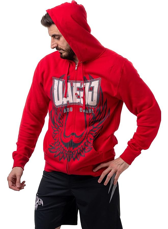 UAEJJ UAE Jiu-Jitsu Falcon Wing Hoodie - Image 4