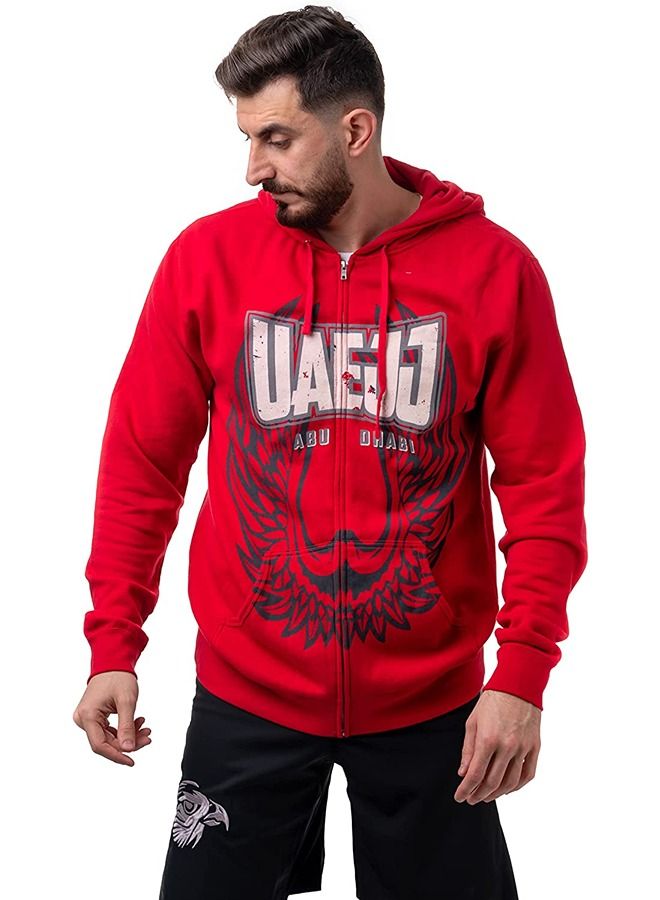 UAEJJ UAE Jiu-Jitsu Falcon Wing Hoodie - Image 1