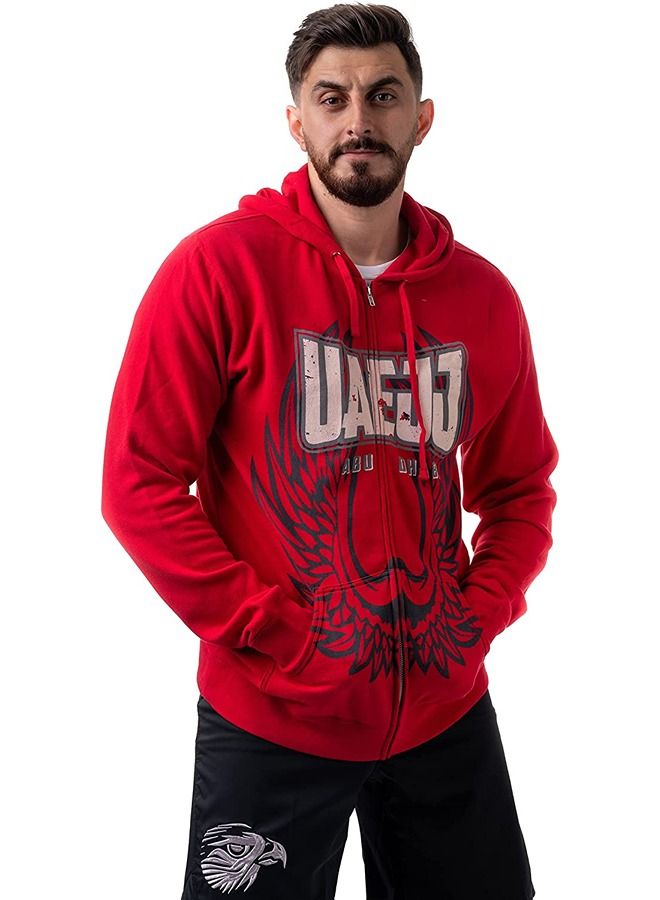 UAEJJ UAE Jiu-Jitsu Falcon Wing Hoodie - Image 2